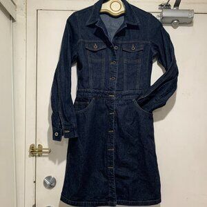 MAVI LONG SLEEVE DENIM DRESSES SIZE M